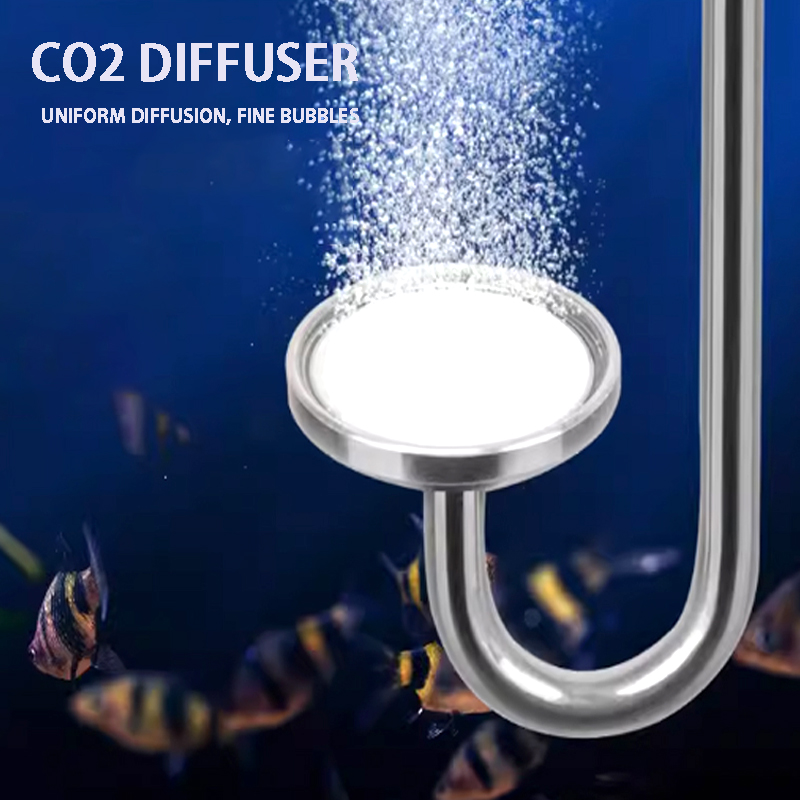 Aquarium Plant No Co2 - 수족관 CO2 분무기 알루미늄 합금, 세라믹