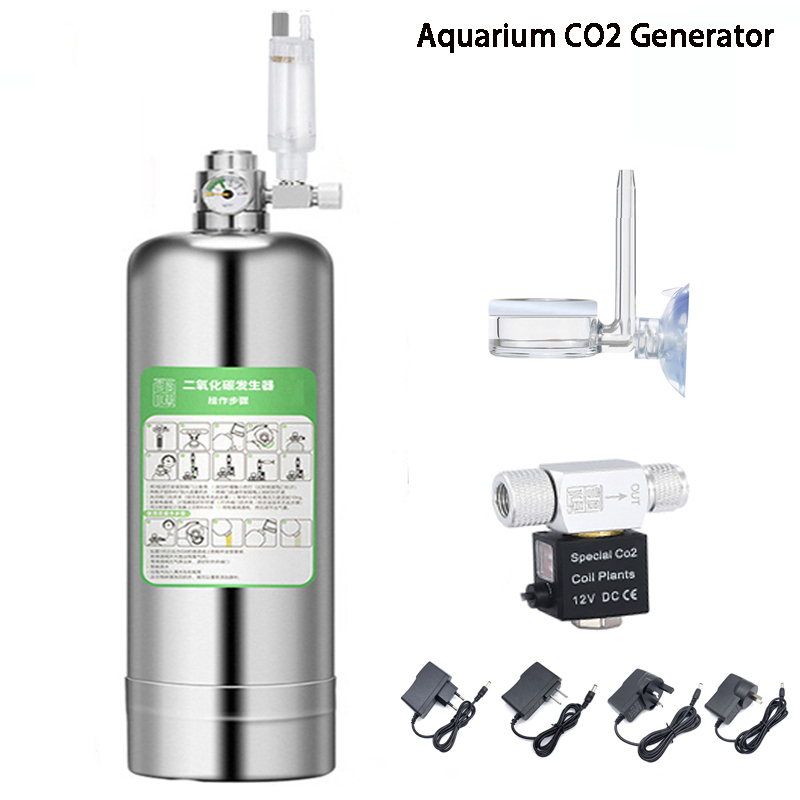 Planted Aquarium Co2 Kit - 수족관 CO2 발생기 시스템 키트 스테인레스