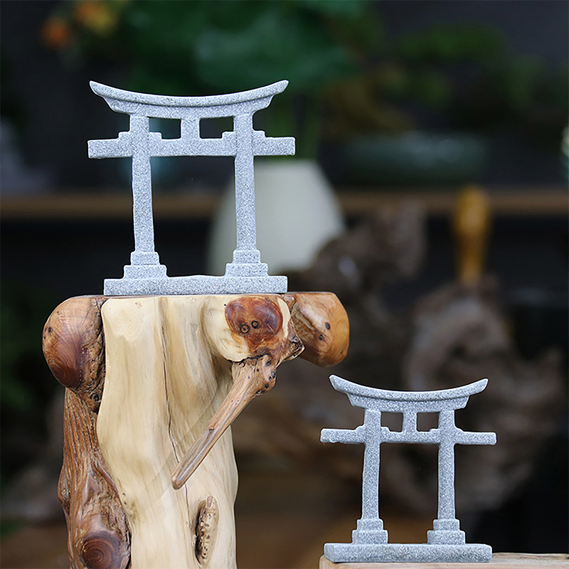 새로운 토리이 게이트 일본식 수족관 장식 미니어처 오너 - Aquarium Planting Ideas 리뷰 및 가격