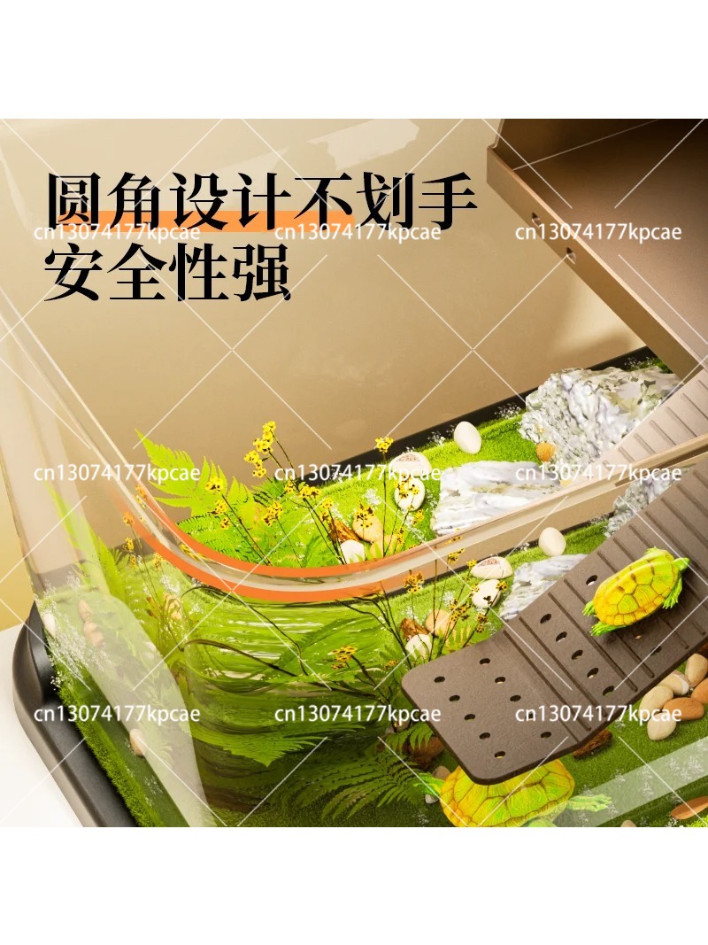 PC 터틀 탱크 어항 스타터 키트 (일광욕 플랫폼, U - Planted Aquarium Starter Kit 리뷰 및 가격