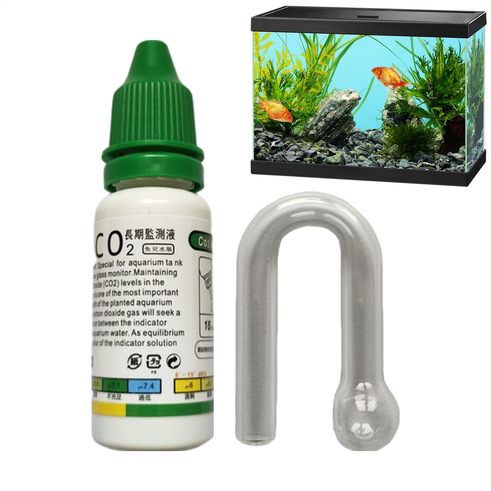 수족관 CO2 표시제 용액 모니터 어항 장기 모니터 C - Aquarium Plant No Co2 리뷰 및 가격