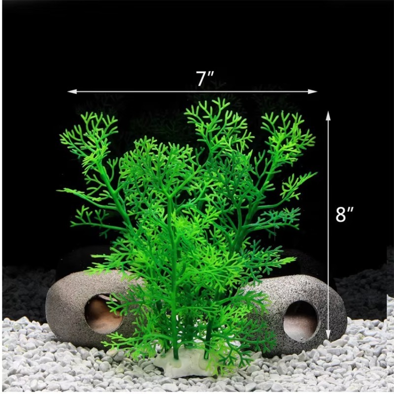 10개입 인기 신상품 플라스틱 시뮬레이션 수족관 장식  - Planted Aquarium With Rocks 리뷰 및 가격