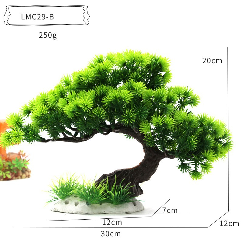 플라스틱 수생 식물 어항 장식품 시뮬레이션 식물 어항  - Planted Aquarium With Rocks 리뷰 및 가격