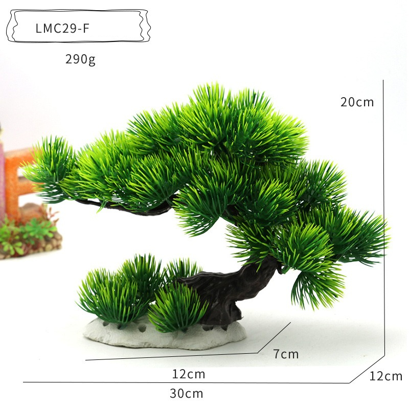 플라스틱 수생 식물 어항 장식품 시뮬레이션 식물 어항  - Planted Aquarium With Rocks 리뷰 및 가격