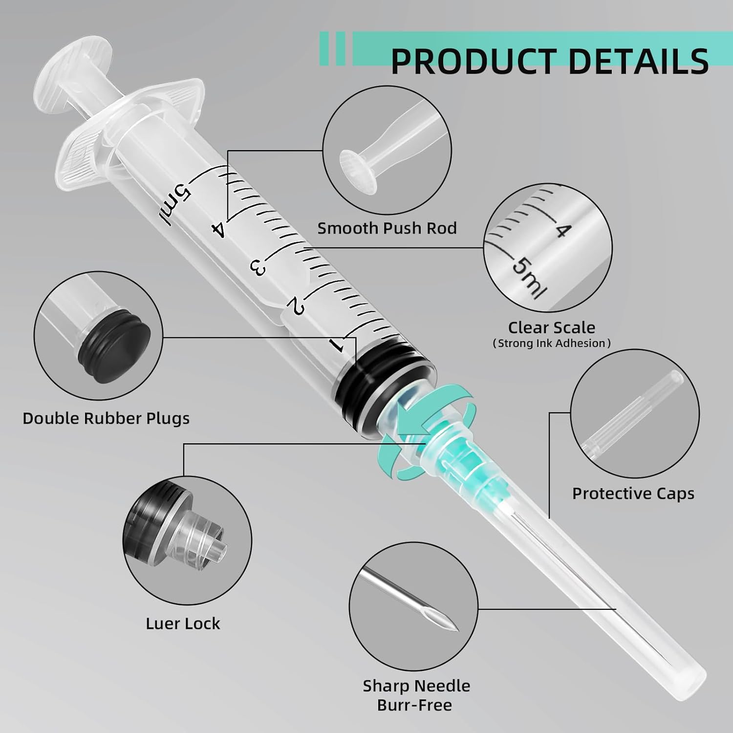 5ml 루어락 주사기, 애완동물 및 농장 동물, 산업용 - Aquarium Planting 리뷰 및 가격