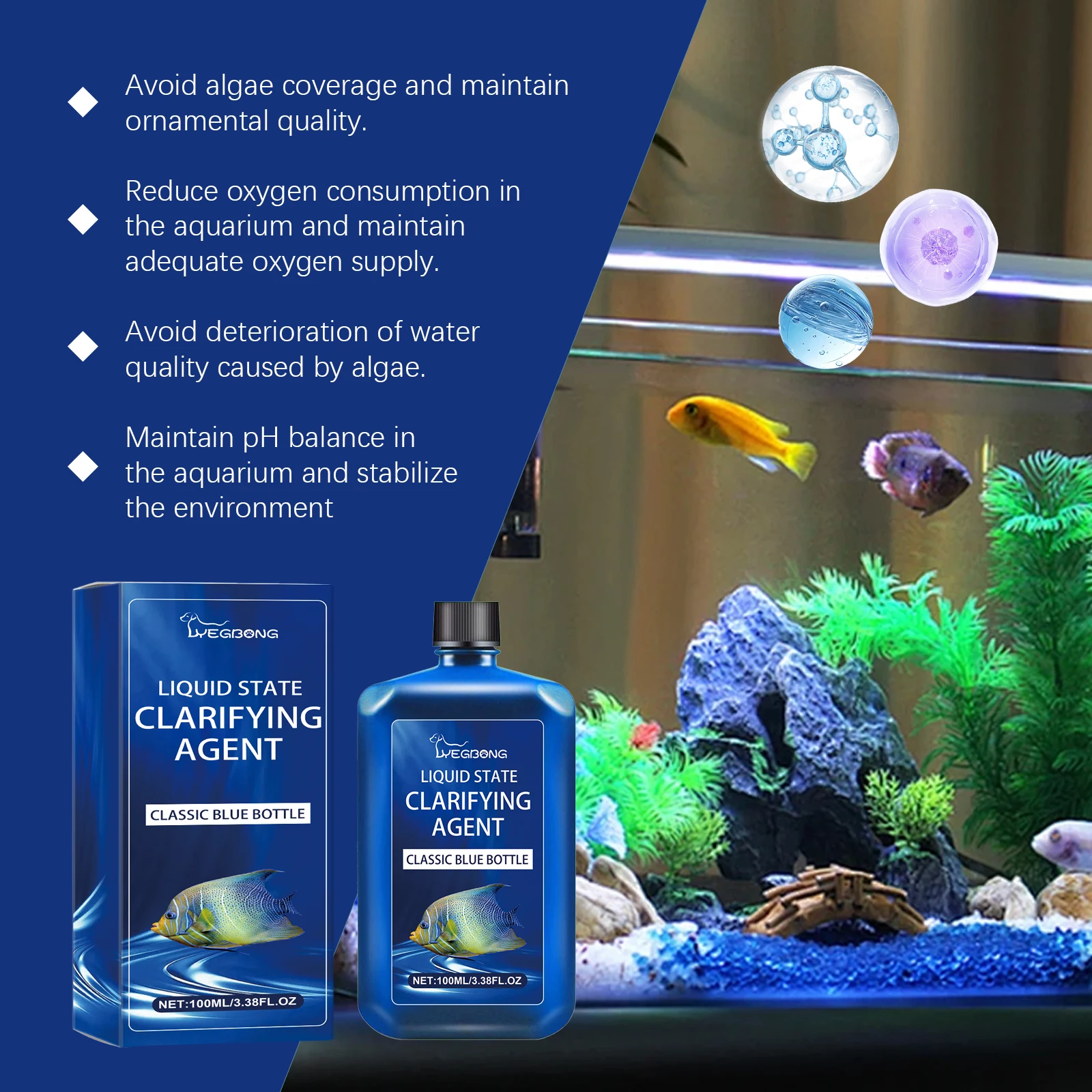 수족관 물 정화제 어항 청소제 조류 제거제 물 처리제  - Aquarium Plant Liquid Fertilizer 리뷰 및 가격