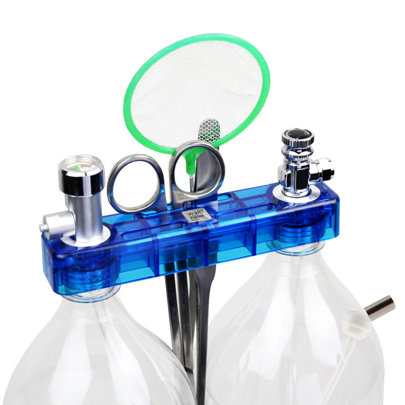압력 게이지, 안전 밸브, 공기 흐름 조절기가 포함된  - Planted Aquarium Co2 Kit 리뷰 및 가격