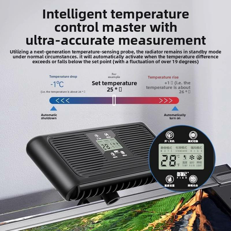 무소음 어항 냉각 장치 자동 온도 조절 수생 식물용 수 - Planted Aquarium Water Temperature 리뷰 및 가격