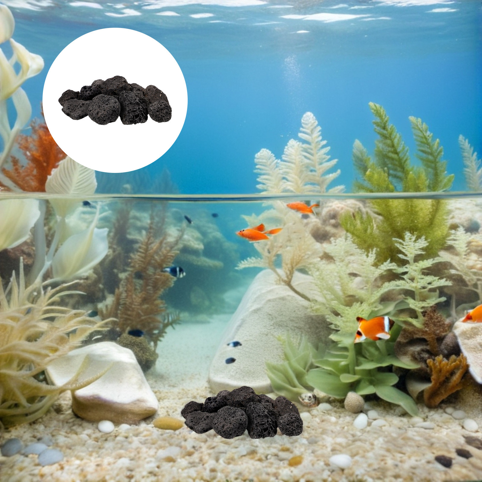 1팩 화산석 장식용 돌 - 수족관, 어항, 화분, 다육 - Planted Aquarium With Rocks 리뷰 및 가격