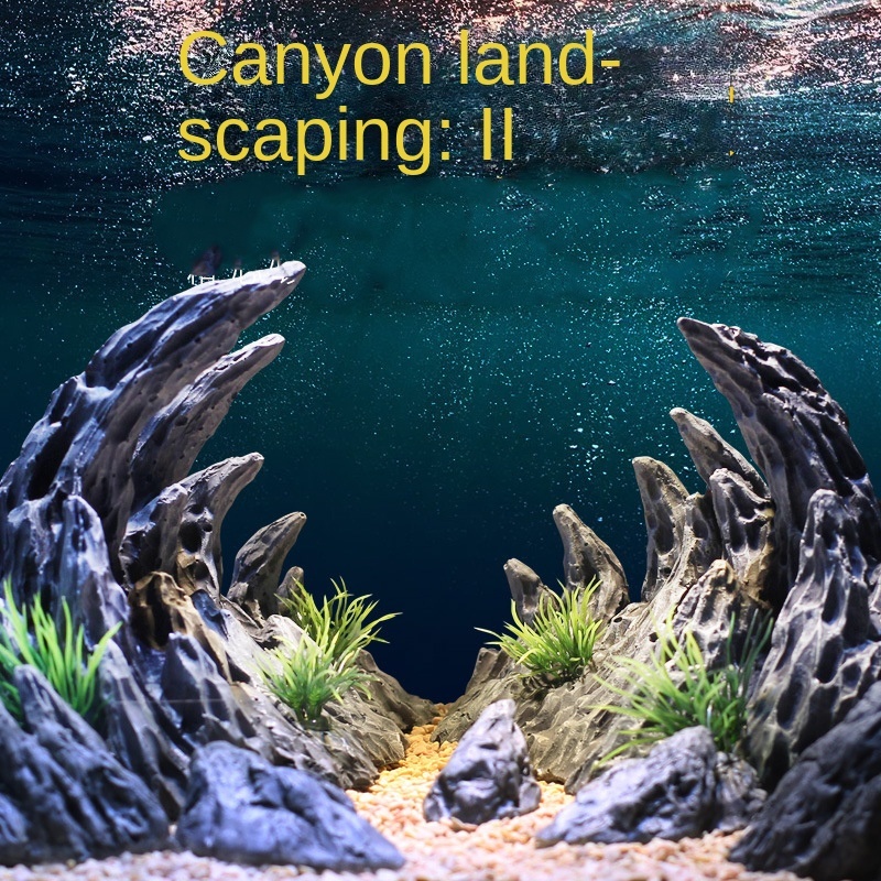 어항 시뮬레이션 스톤 캐년 조경 스톤, 수족관 장식,  - Planted Aquarium With Rocks 리뷰 및 가격