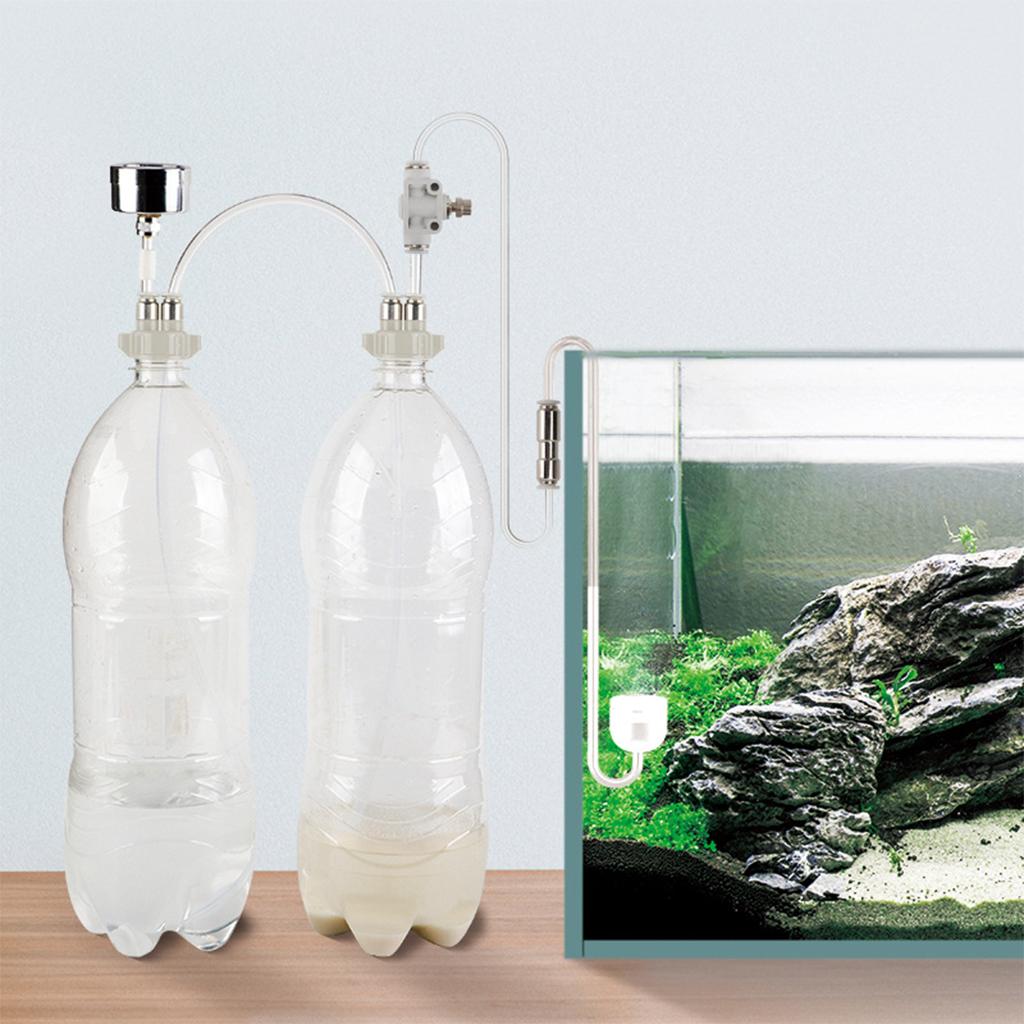 수족관 CO2 발생기, 압력 게이지, 플라스틱 금속 파 - Aquarium Plant No Co2 리뷰 및 가격