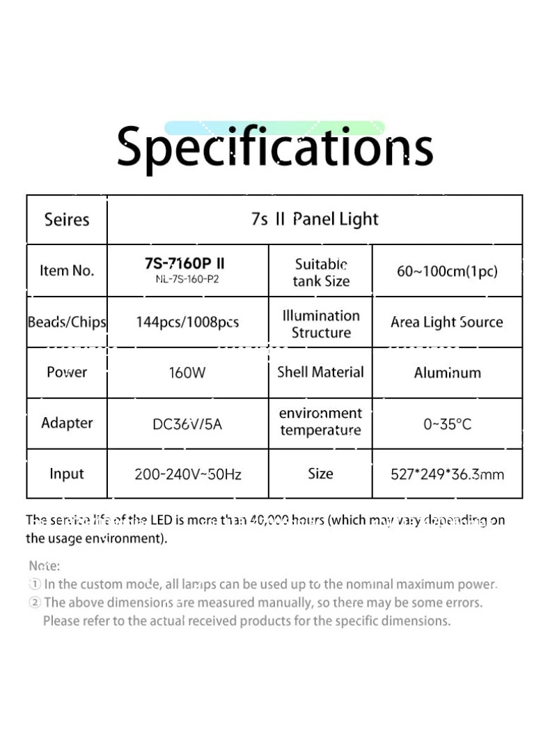 수족관 LED 조명 160W RGB 풀 스펙트럼 WIF - Aquarium Planting 리뷰 및 가격